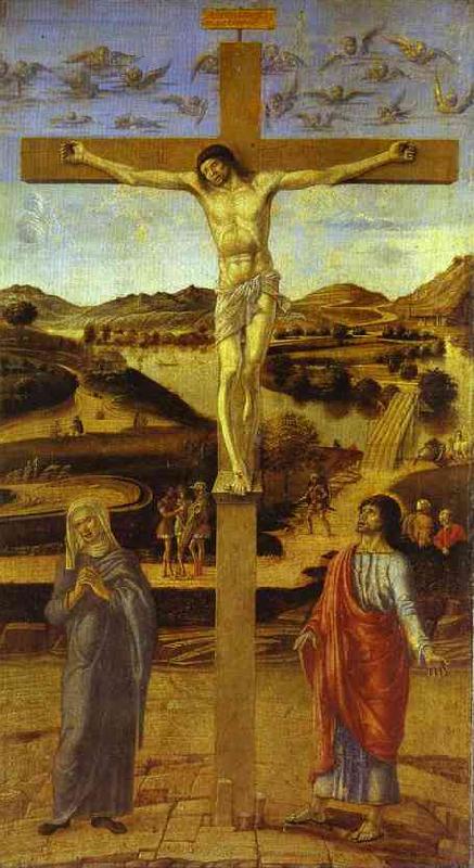 Giovanni Bellini Crucifixion ew56 Sweden oil painting art